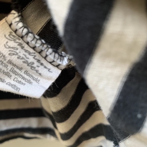 Gudrun Sjoden Top Size Large Striped Long Sleeve 100% Organic Cotton - Picture 9 of 9